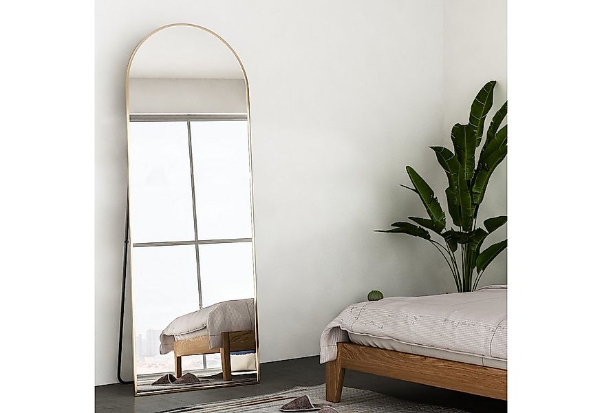 Elemango Ganzkörperspiegel gewölbter Bodenspiegel, großer Boden-Spiegel,mit günstig online kaufen