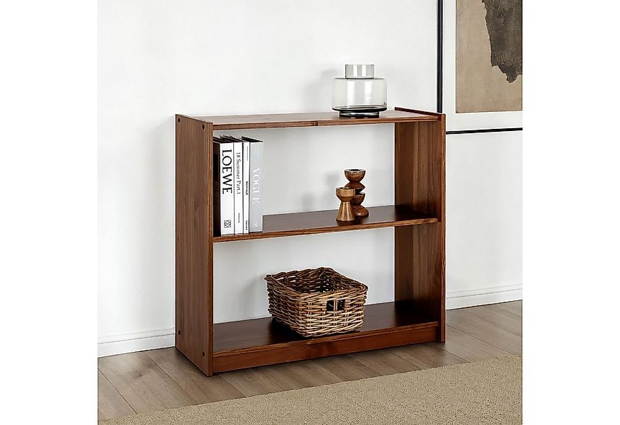 IDIMEX Bücherregal STANDREAL, Bücherregal mit 3 Böden aus Kiefer Massivholz günstig online kaufen