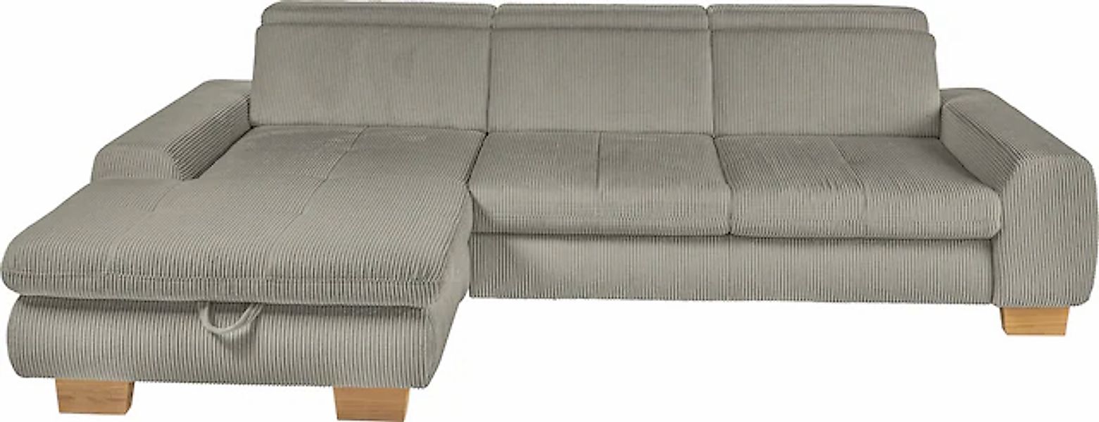 set one by Musterring Ecksofa »SO 3400, Cord, Sitzhöhe 47cm oder 49cm, inkl günstig online kaufen