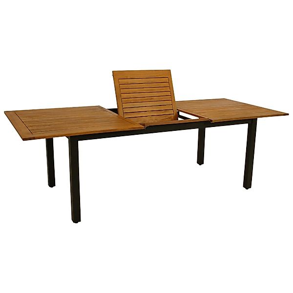DEGAMO Gartentisch SARONNO, ausziehbar 180/240x100cm, Alu günstig online kaufen