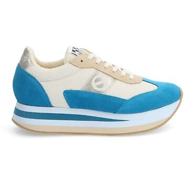 No Name  Sneaker FLEX M JOGGER W - SUEDE/SDE/KNIT - BLEU/BEIGE/BLANC CASSE günstig online kaufen