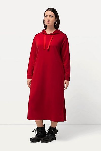 Ulla Popken Midikleid Sweat-Midikleid Kapuze Taschen günstig online kaufen