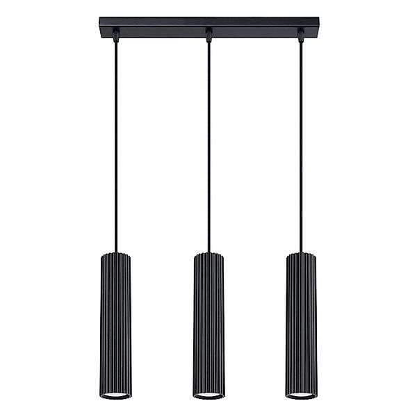 Sollux | Hängelampe Carbon 3-flammig günstig online kaufen