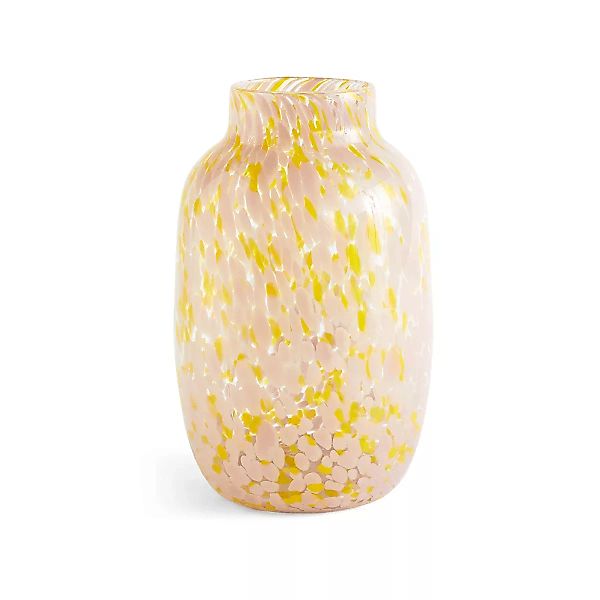 Splash Round Vase L 30cm Light pink-yellow günstig online kaufen