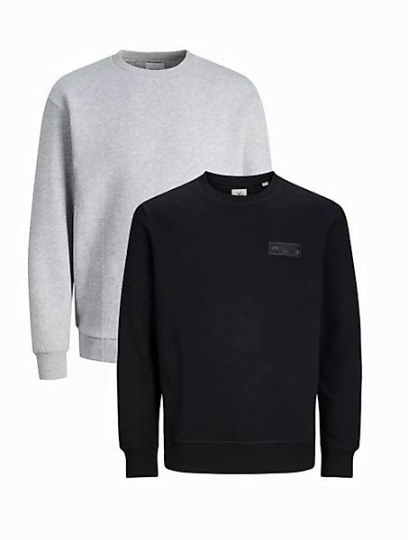 Jack & Jones Sweatshirt POPS SWEAT CREW NECK Sweatpullover Casual Basic Shi günstig online kaufen