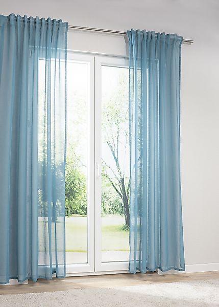 LYSEL® Vorhang Zugbandschal Blackie, (1 St), günstig online kaufen