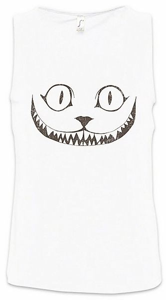 Urban Backwoods Tanktop Cheshire Cat II Ärmelloses T-Shirt Cats Katze Alice günstig online kaufen