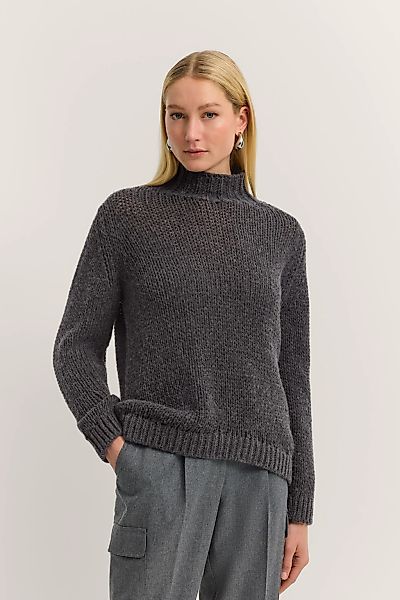 bugatti Rollkragenpullover "Grobstrick", aus einem weichen Alpaka-Woll-Mix günstig online kaufen