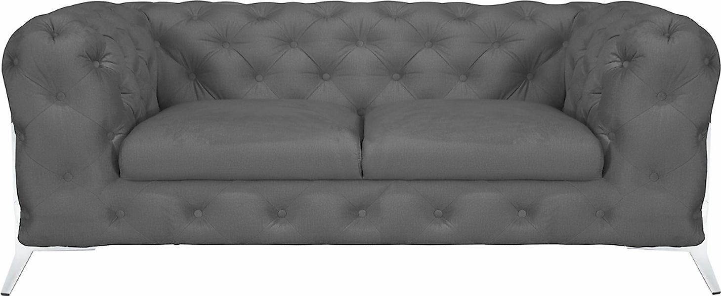 Home affaire Chesterfield-Sofa "Amaury" aufwändige Knopfheftung, moderne Ch günstig online kaufen