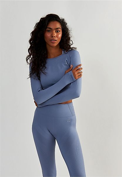 BeShaped Langarmshirt "Femme Force", 1 Stk. mit langen Ärmeln und gerippter günstig online kaufen