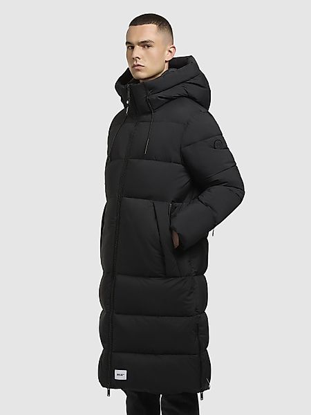 khujo Steppmantel "Rigo Matt-YM" Warmer Herren Puffermantel mit Rucksack-Tr günstig online kaufen