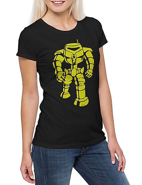 Urban Backwoods Print-Shirt The Big Robot Damen T-Shirt Sheldon Nerd Cooper günstig online kaufen