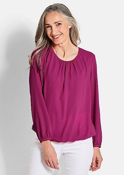 GOLDNER Klassische Bluse Elegante Bluse aus Chiffon günstig online kaufen