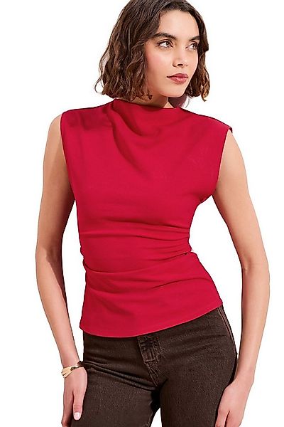 Friends Like These Blusentop Friends Like These Oberteil mit gerafften Ärme günstig online kaufen