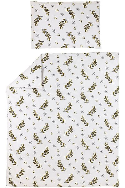 Meyco Baby Kinderbettwäsche Lemon Soft Yellow, günstig online kaufen