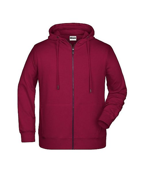 Daiber Hoodie James & Nicholson JN 8026 Herren Kapuzen Sweatjacke gekämmte günstig online kaufen