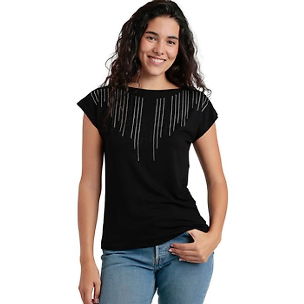 Admas  T-Shirt Kurzarm-T-Shirt Front Stones günstig online kaufen