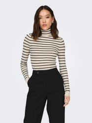 ONLY Strickpullover Slim Fit Rollkragen Strickpullover günstig online kaufen