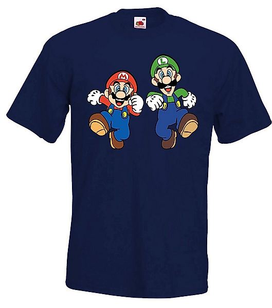 Youth Designz Print-Shirt Mario & Luigi Herren T-Shirt mit modischem Frontp günstig online kaufen
