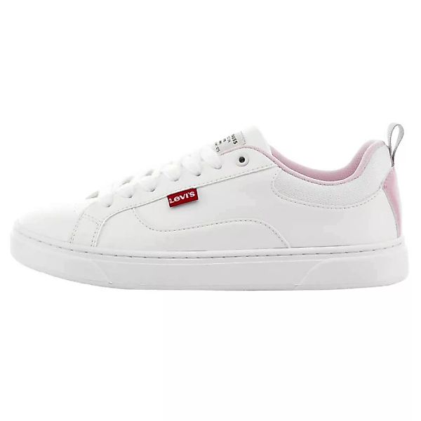 Levi´s Footwear Caples 2.0 S Sportschuhe EU 40 Regular White / Pink günstig online kaufen