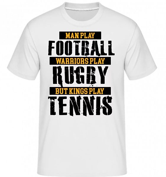Kings Play Tennis · Shirtinator Männer T-Shirt günstig online kaufen
