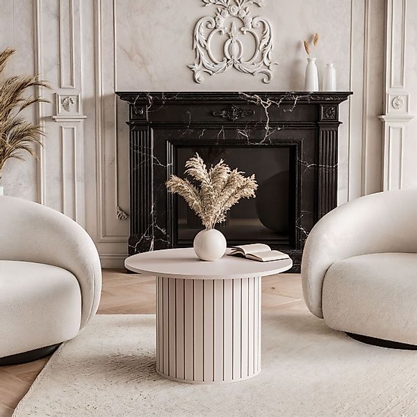 Lookway Couchtisch ELODIE – Rund, elegant günstig online kaufen