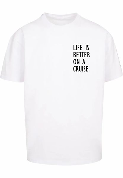 Merchcode T-Shirt "Merchcode Herren Life Is Better Heavy Oversized Tee", (1 günstig online kaufen