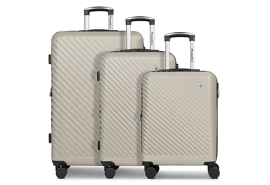 CHECK.IN® Trolleyset Paradise 2.0, 4 Rollen, (3-teilig, 3 tlg), ABS günstig online kaufen