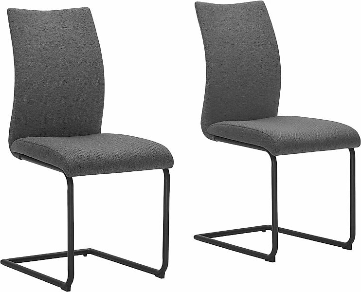 OTTO home Freischwinger "Tayler" (Set) 2 Stk.Strukturstoff, robustem Metall günstig online kaufen