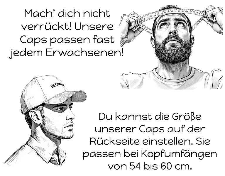 Bexxwell Trucker Cap mit Logo-Patch (optimale Passform, Unisex) günstig online kaufen