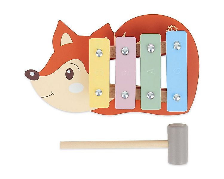 BIECO Spielzeug-Musikinstrument Mini Xylophon Baby Fuchs Kinder Spielzeug G günstig online kaufen