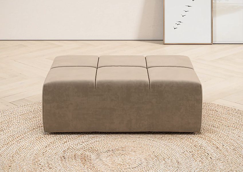 Home affaire Polsterhocker "Ancona" passend zur "Ancona"-Polsterserie, auch günstig online kaufen