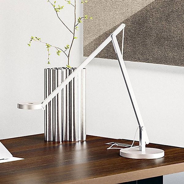 Rotaliana String T1 LED-Tischlampe weiß, silber günstig online kaufen