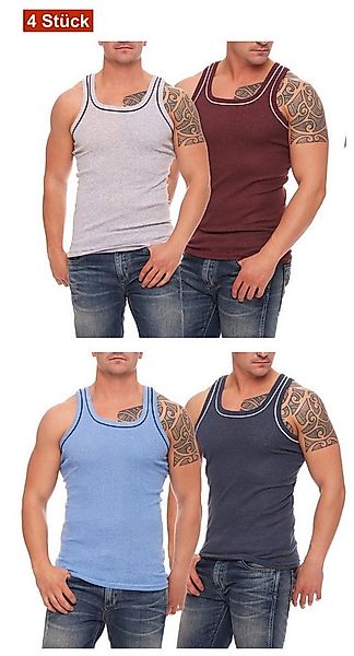 Cocain underwear Unterhemd Farbiges Herren Unterhemd Feinripp Vollachsel Ba günstig online kaufen