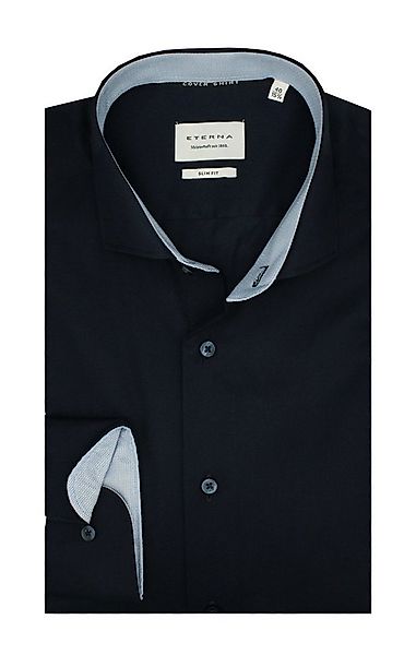Eterna Businesshemd Slim Fit I Cover Shirt I Dunkelblau I Bügelfrei Regular günstig online kaufen