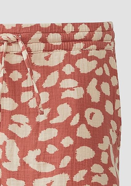 QS Stoffhose Shorts mit Elastikbund günstig online kaufen