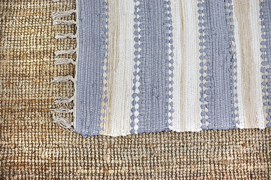 jilda-tex Läufer Teppich-Läufer Streifen Fransen recycelt günstig online kaufen