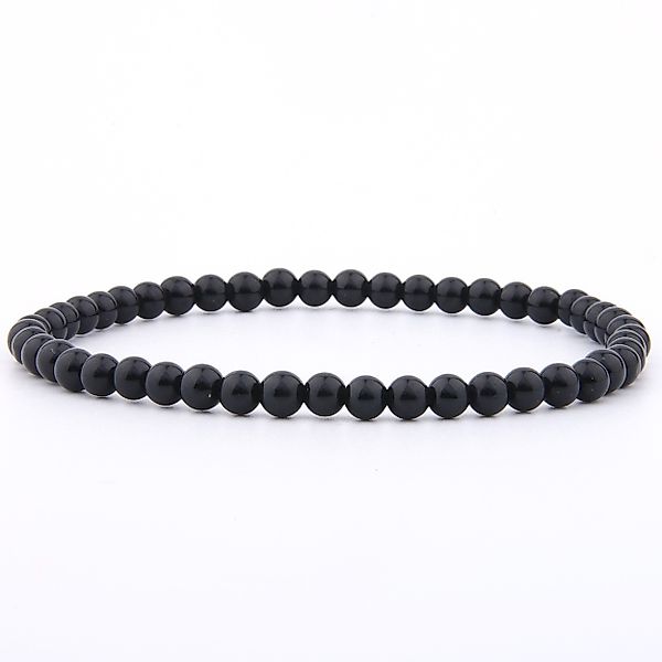 Vascavi Armband Schwarzer Turmalin Edelstein Perlenarmband, günstig online kaufen