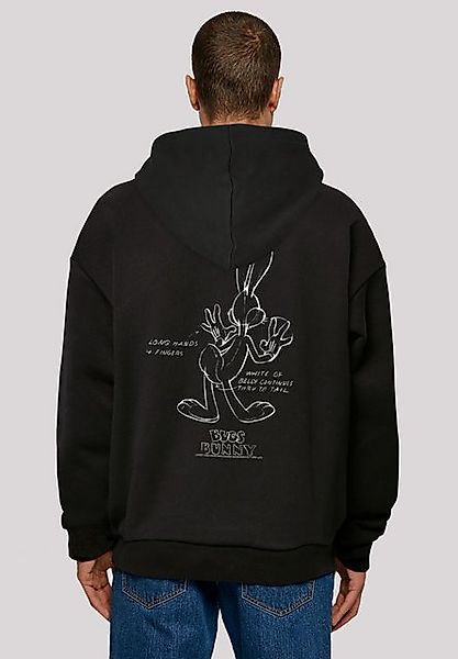 F4NT4STIC Kapuzenpullover Looney Tunes Bugs Bunny White Belly Print günstig online kaufen