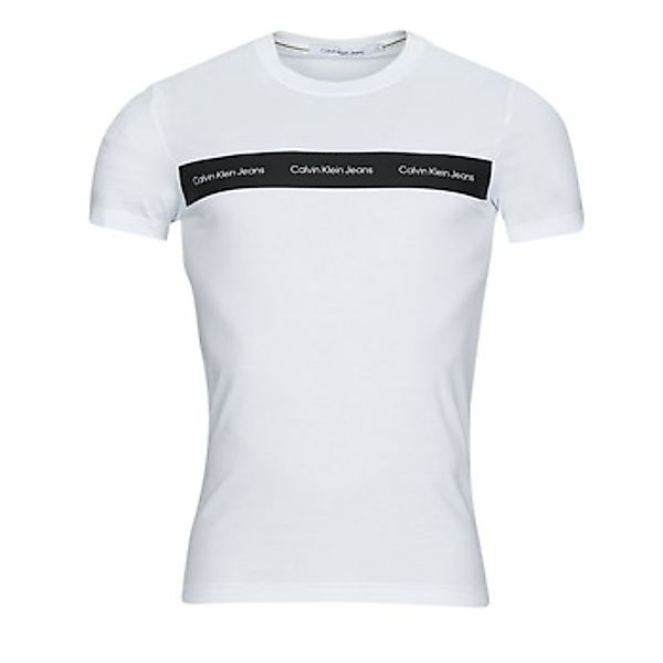 Calvin Klein Jeans  T-Shirt CONTRAST INSTIT STRIPE TEE günstig online kaufen