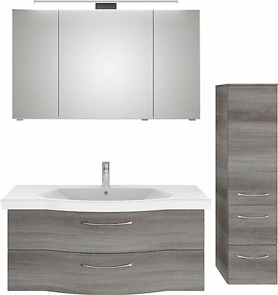 Saphir Badmöbel-Set »6005 Sprint 3-teilig, Keramik-Waschtisch mit LED-Spieg günstig online kaufen