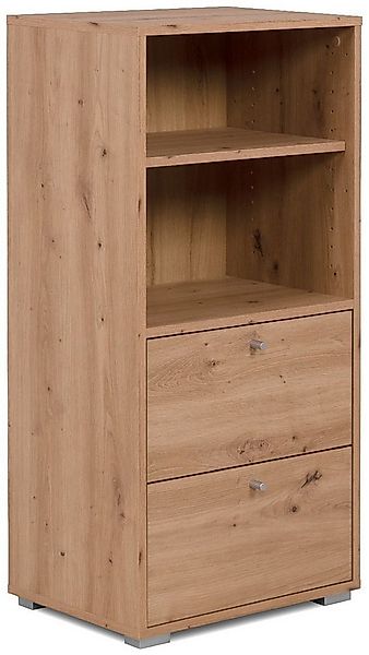 Finori Regal Fyn 20B, Artisan Oak, Modern, inkl. Wandbefestigung, 46 x 96,5 günstig online kaufen