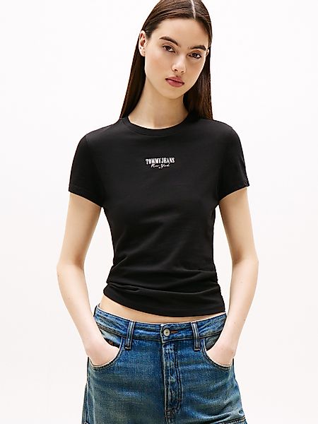 Tommy Jeans Kurzarmshirt TJW SLIM ESSENTIAL günstig online kaufen