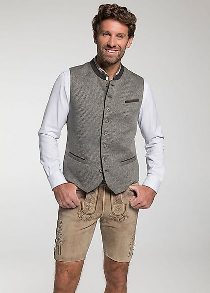Spieth & Wensky Trachtenweste Günther (1-tlg) mit Stehkragen günstig online kaufen