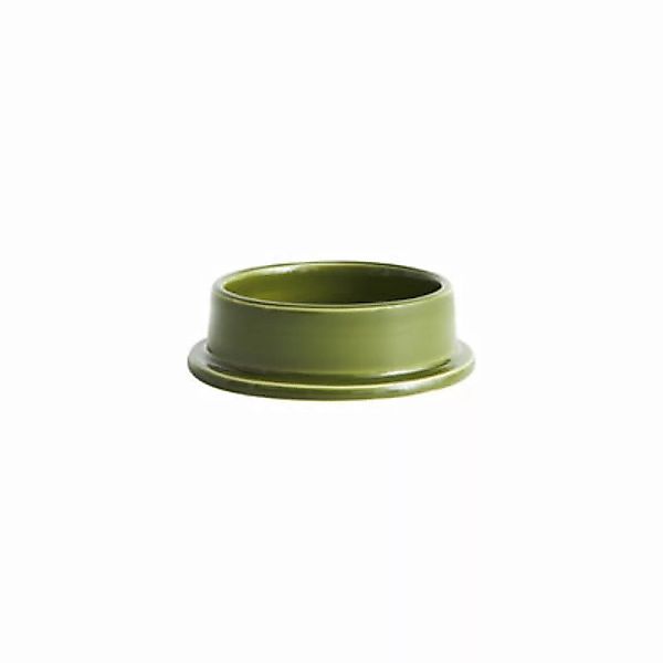 Kerzenleuchter Column Medium keramik grün / Für Blockkerzen - Ø 11 cm - Hay günstig online kaufen