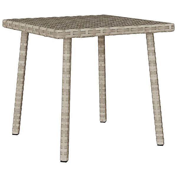 vidaXL Gartentisch Garten-Couchtisch Rechteckig Hellgrau 40x40x37 günstig online kaufen