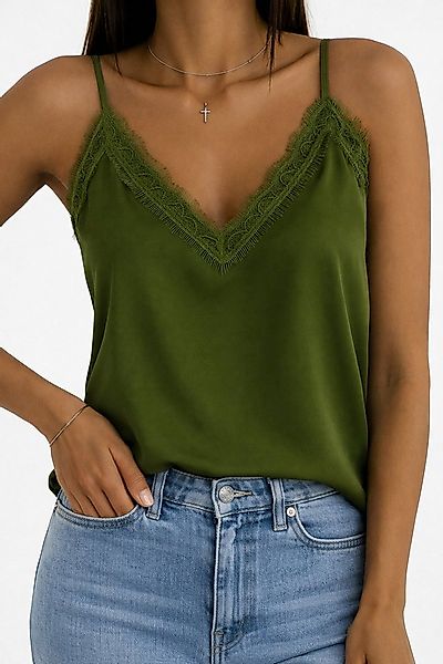 Worldclassca Trägertop Worldclassca Damen Trägertop mit Spitze Sommer Spagh günstig online kaufen