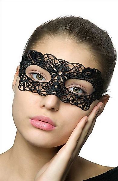 Metamorph Verkleidungsmaske Augenmaske Schwarze Blume - Maske für Fasching, günstig online kaufen
