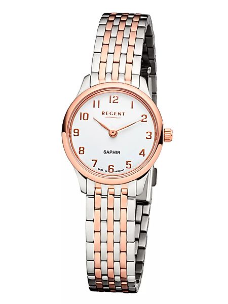 Regent Armbanduhr bicolor GM-1460 Damenuhr günstig online kaufen