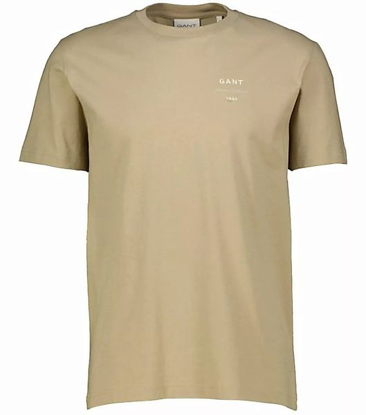 Gant T-Shirt Herren T-Shirt LOGO SCRIPT Regular Fit (1-tlg) günstig online kaufen